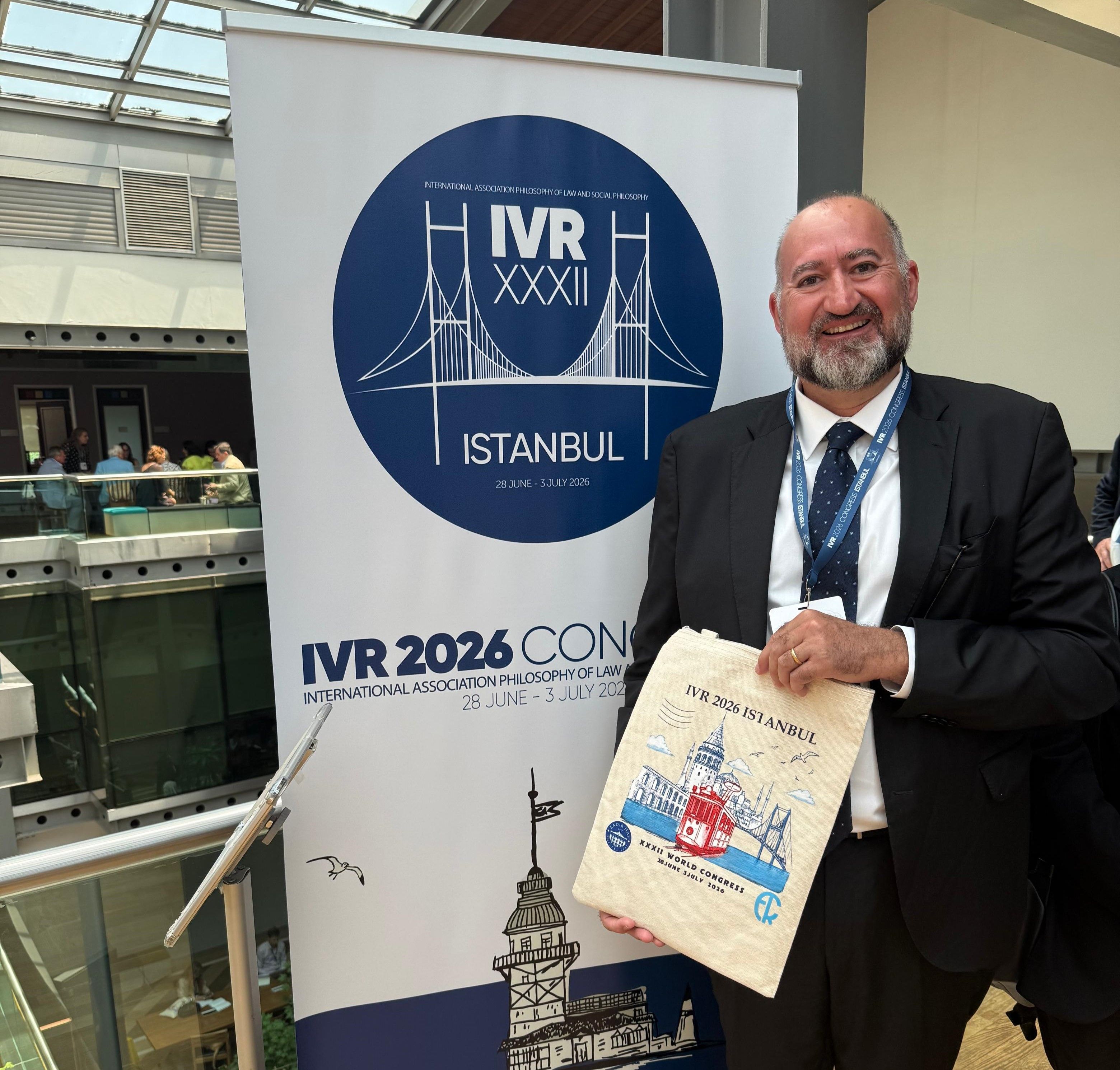 Professor da Atitus participa, pela oitava vez, de Congresso Mundial de Filosofia do Direito